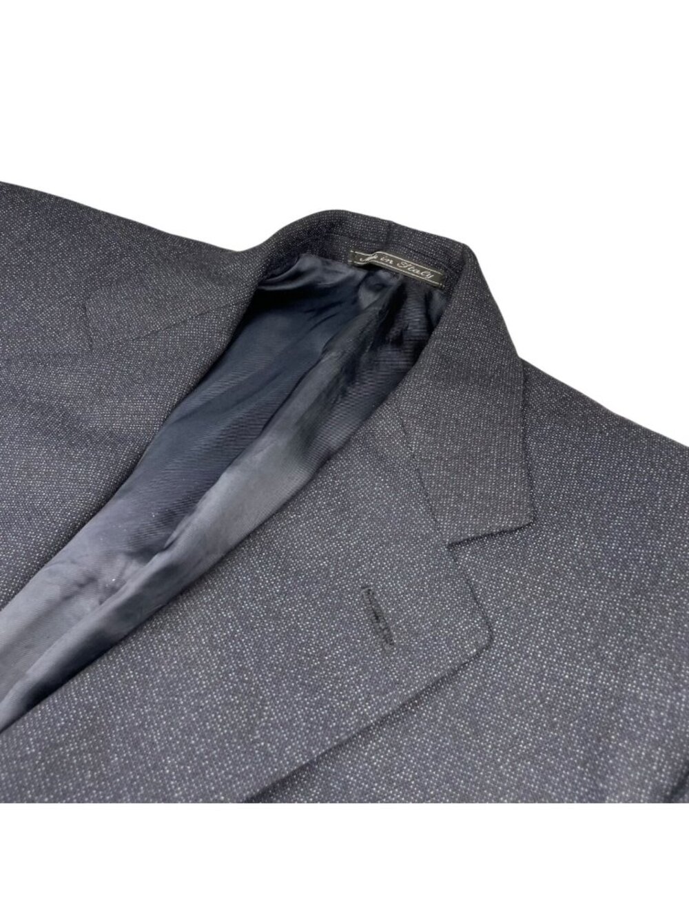 VTG Ermenegildo Zegna Men’s 100% Wool Blazer Navy Blue • Italy • 44R US | 54 EU
